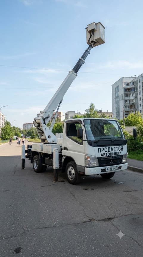 Автовышка Mitsubishi Canter продажа в Москве