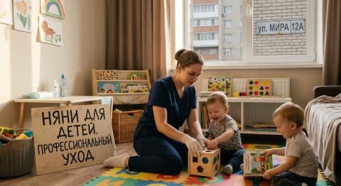Няня в Мариуполе с заботой о вашем малыше!