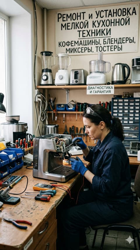 Repair of small kitchen appliances in Mariupol