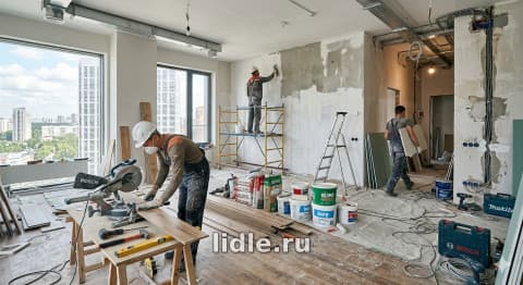 Ремонт квартир Мариуполь под ключ — цены, заказать онлайн