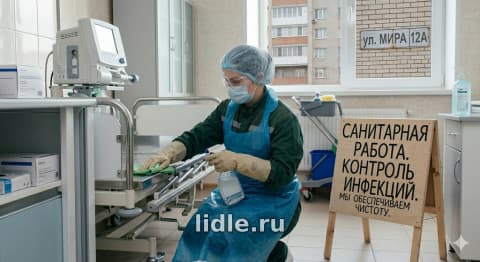 Санитарные работы в Мариуполе чисто и безопасно!